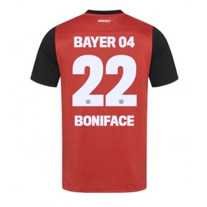 Bayer Leverkusen Victor Boniface #22 Hemmatröja 2024-25 Kortärmad